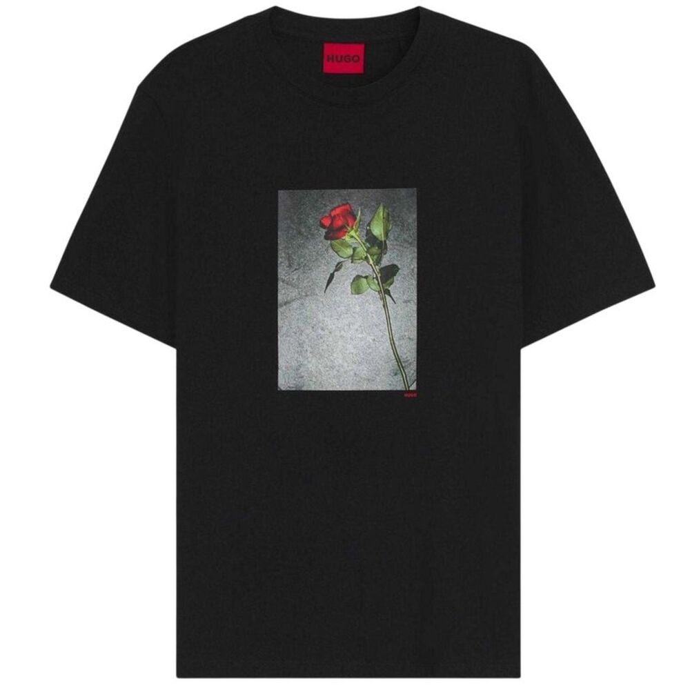Hugo Mens Rose T-Shirt / Black